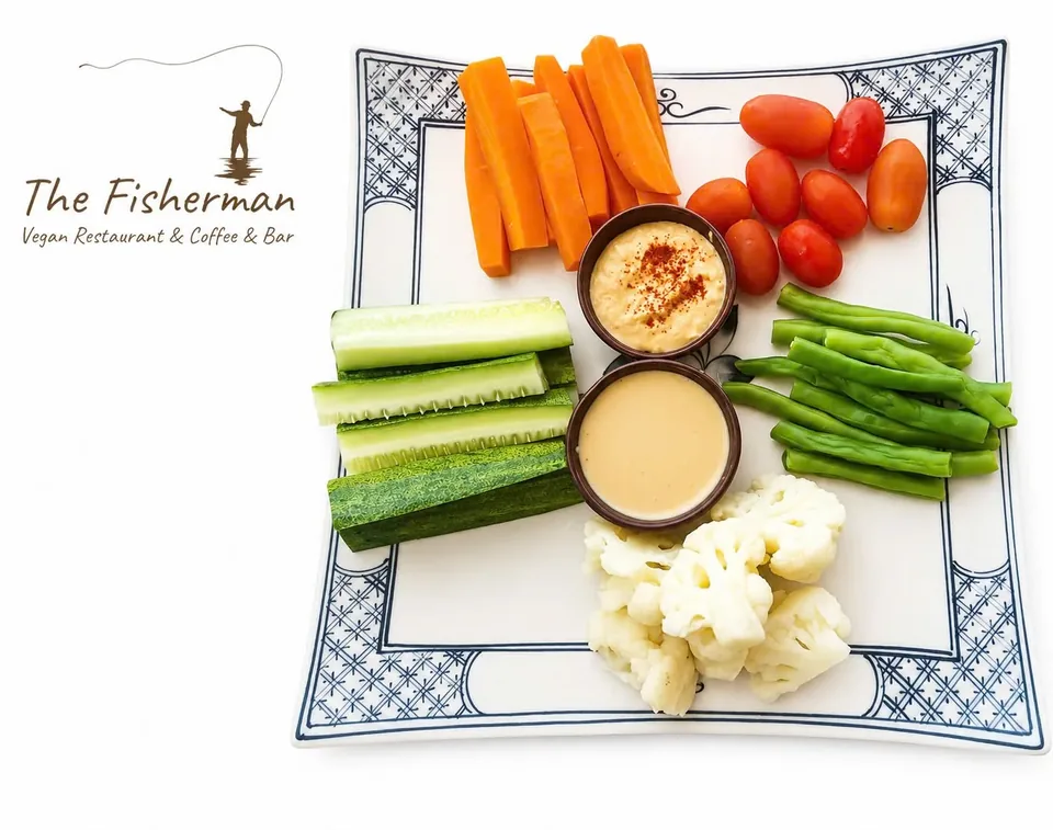 Fresh vegetables dip