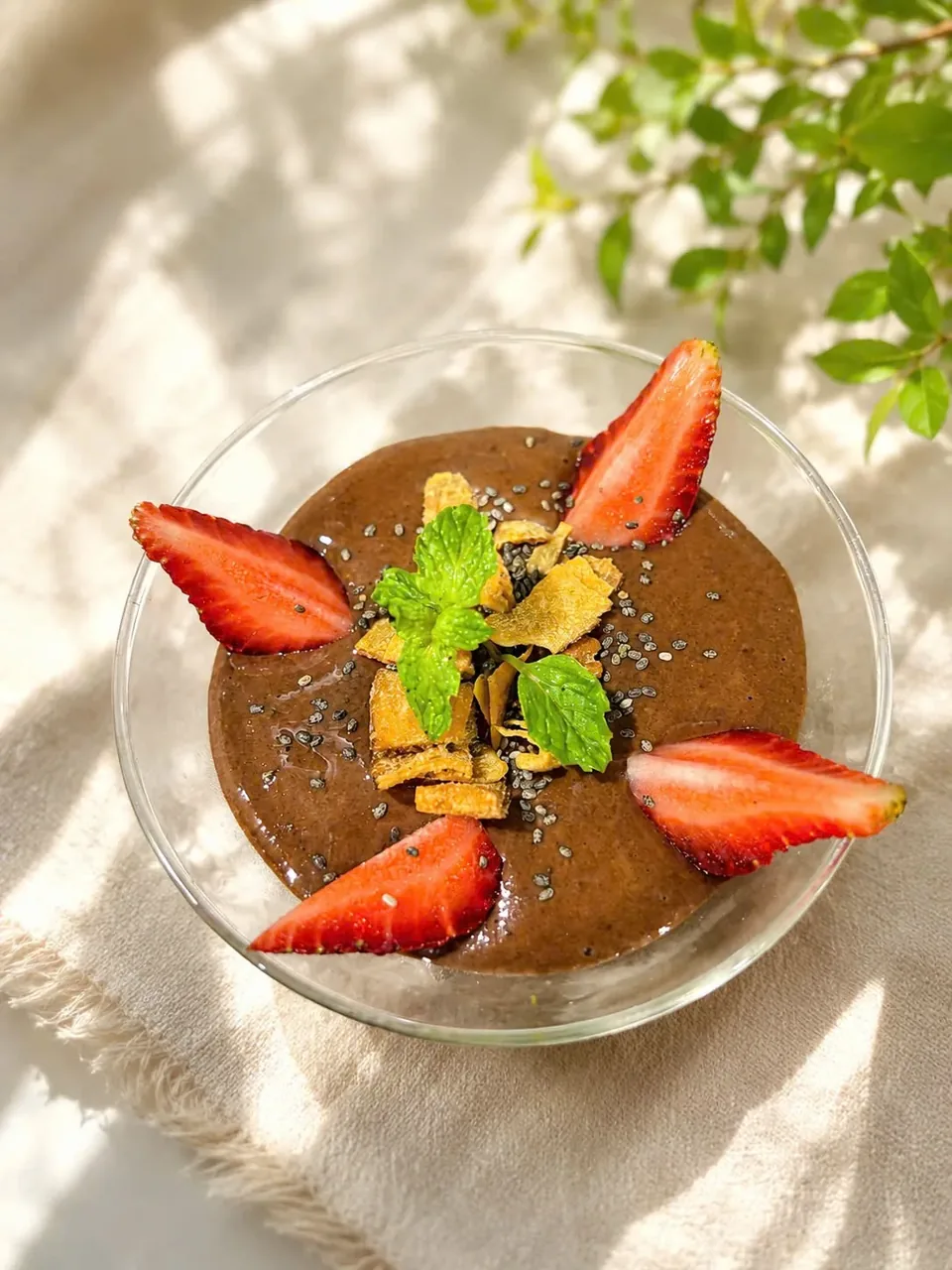 Vegan chocolate mousse